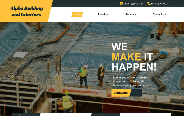 Alpha Building Desktop Image